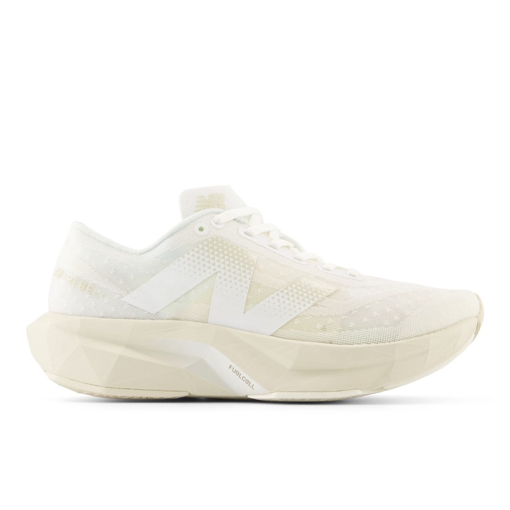 NEW BALANCE FUELCELL REBEL V4 - B - LJ4 WHITE/LINEN/SEA SALT SIZE 8